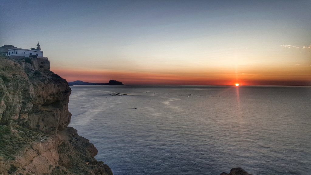 Amanecer Faro del Albir