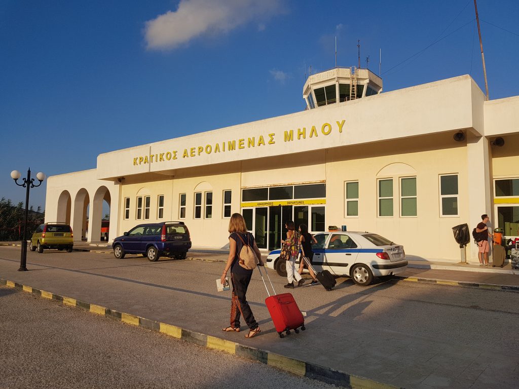 Aeropuerto Isla de Milos en Grecia