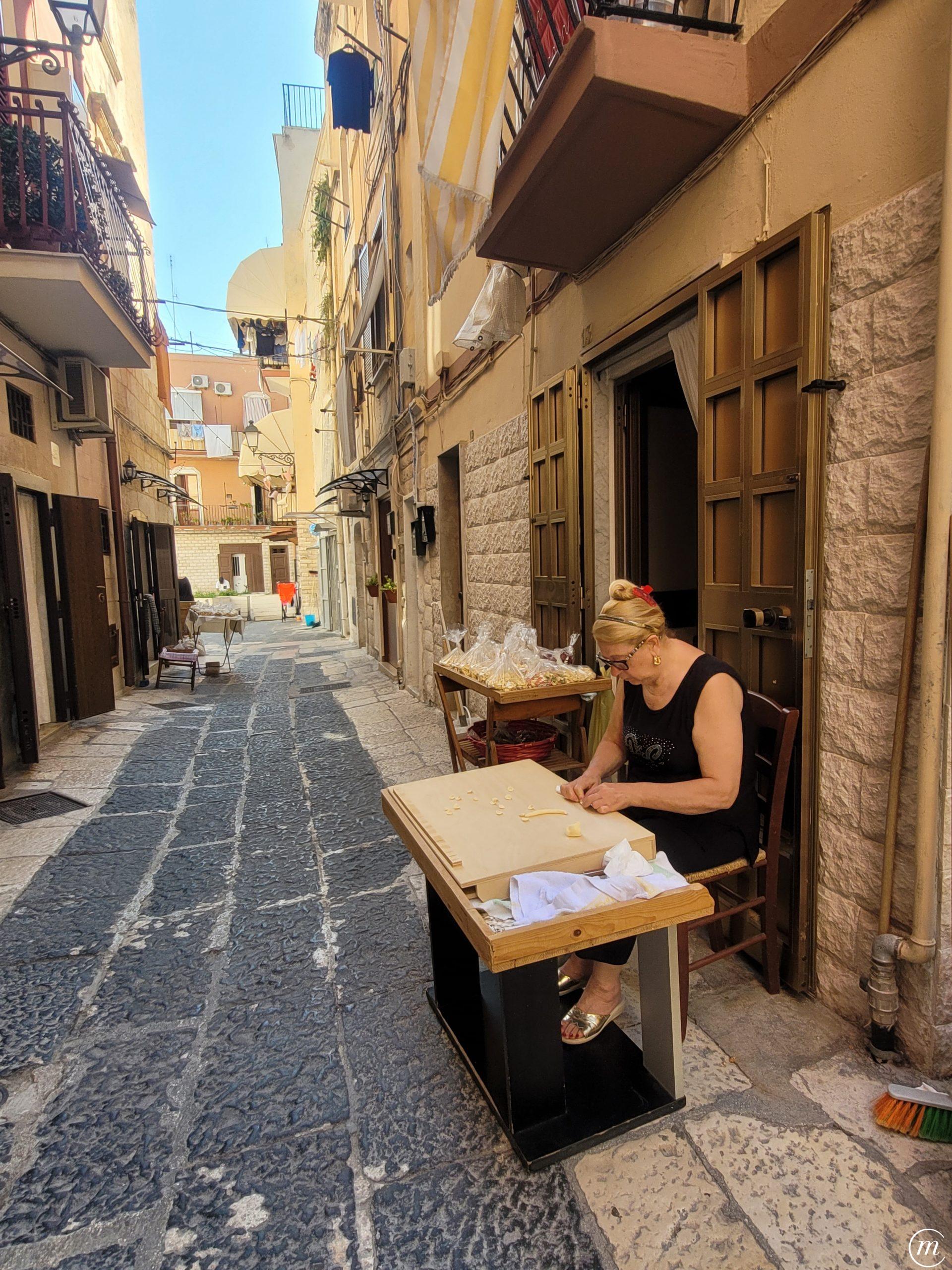 Pasta Fresca en las Calles de Bari