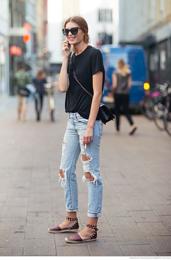 Look con Alpargatas