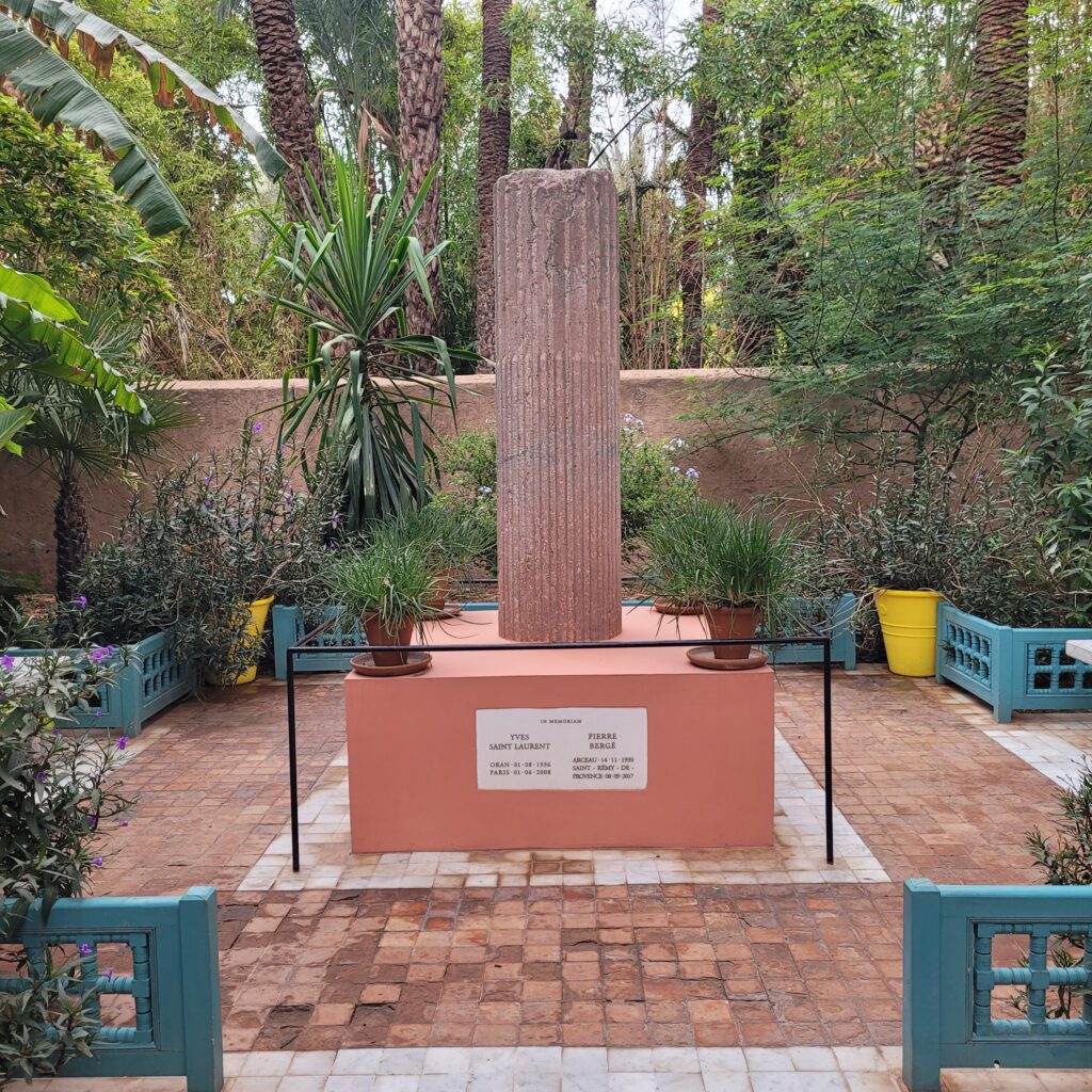 Jardín Casa Ives Saint Laurent