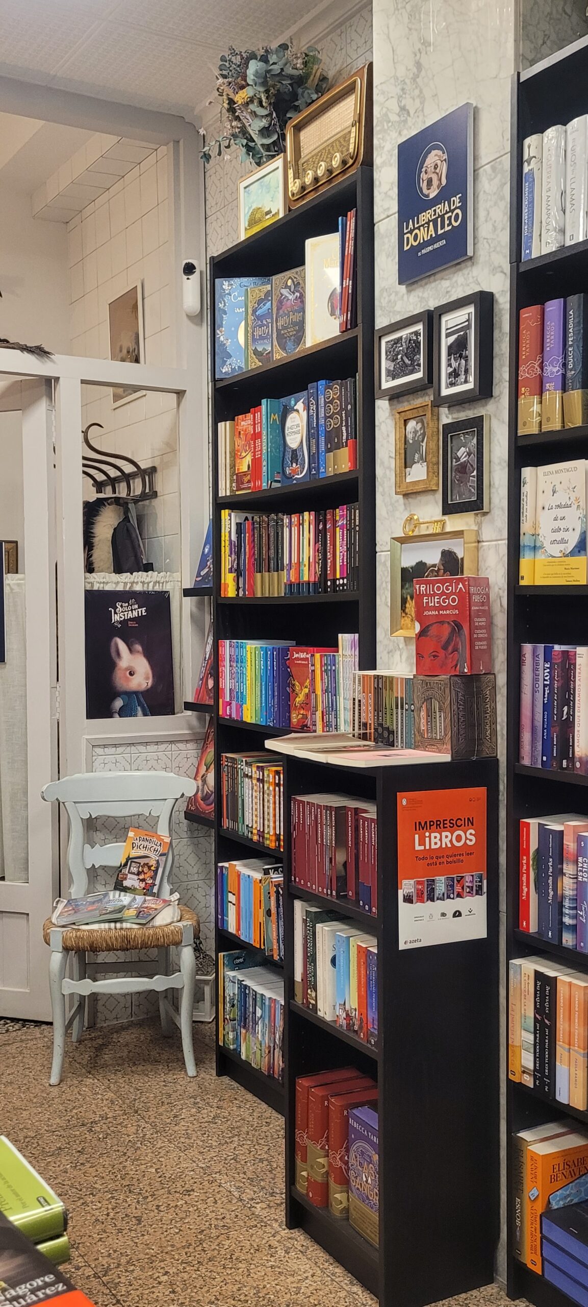 Interior Librería Buñol