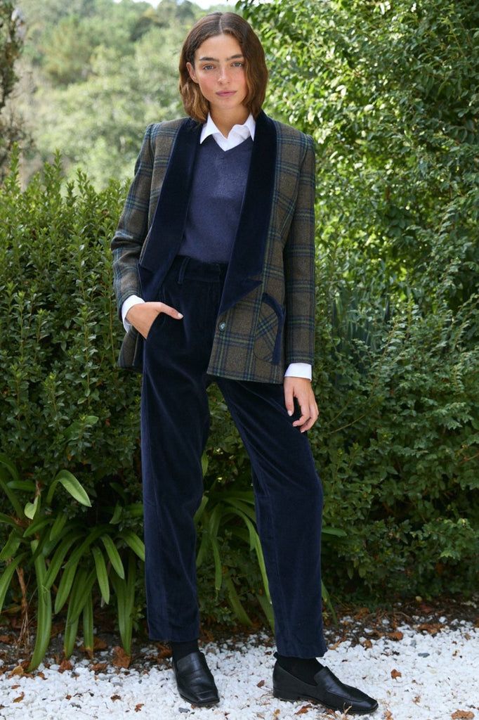 Blazer a cuadros