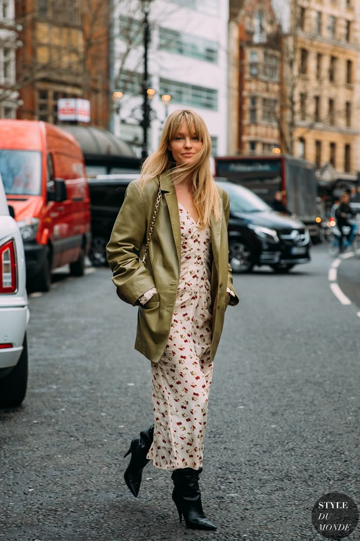 Vestido Floral Look